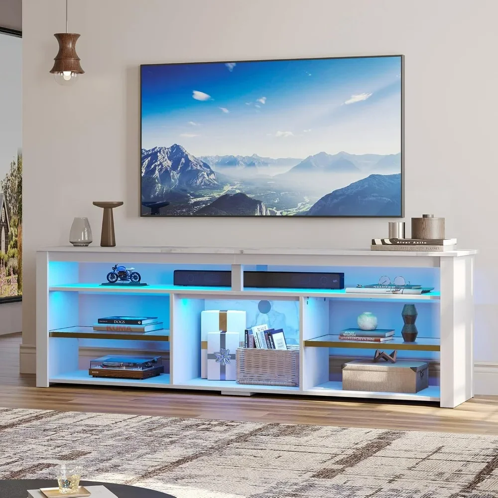 Gaming Console Tv Stand - TV Stand for 75 inch TV,