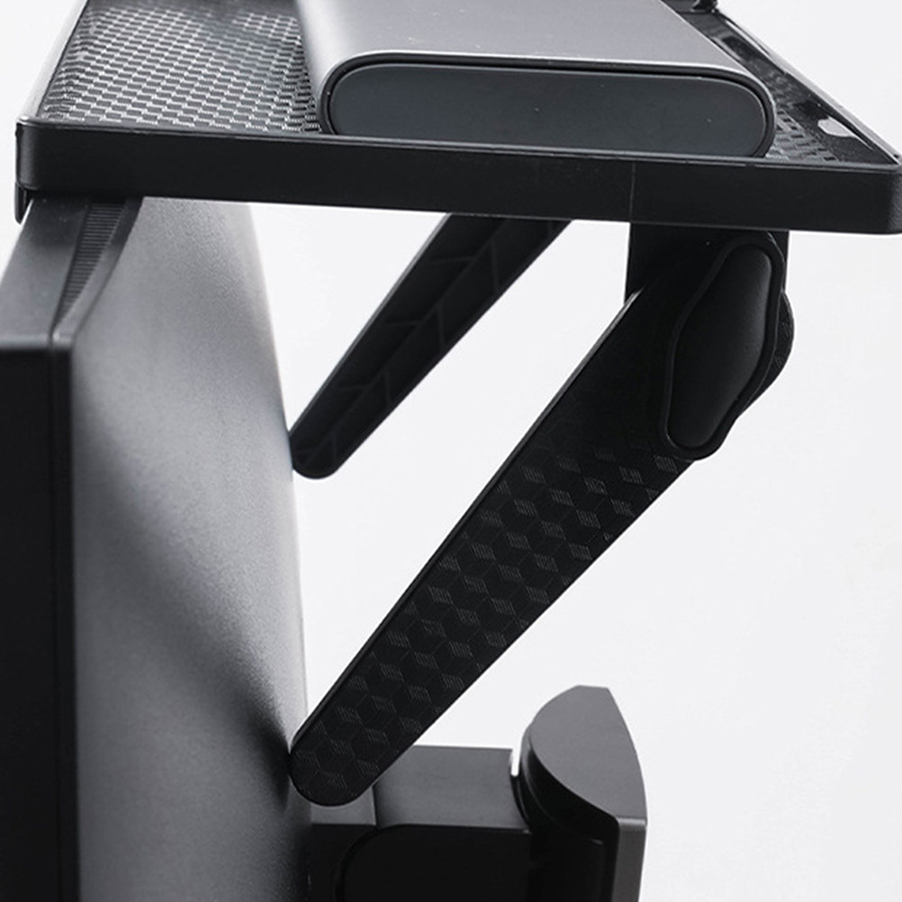 Gaming Console And Tv - Punch-Free ABS TV Monitor Mount Organizer
