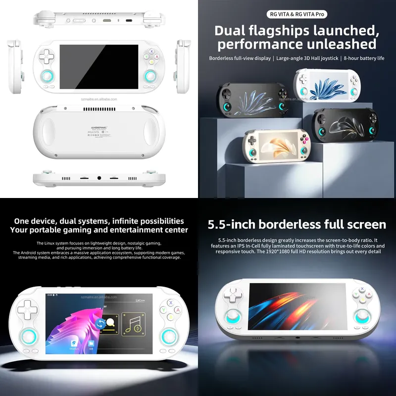 Gaming Console Portable - 【CHIMU HOME】 5.5 inch touchscreen handheld