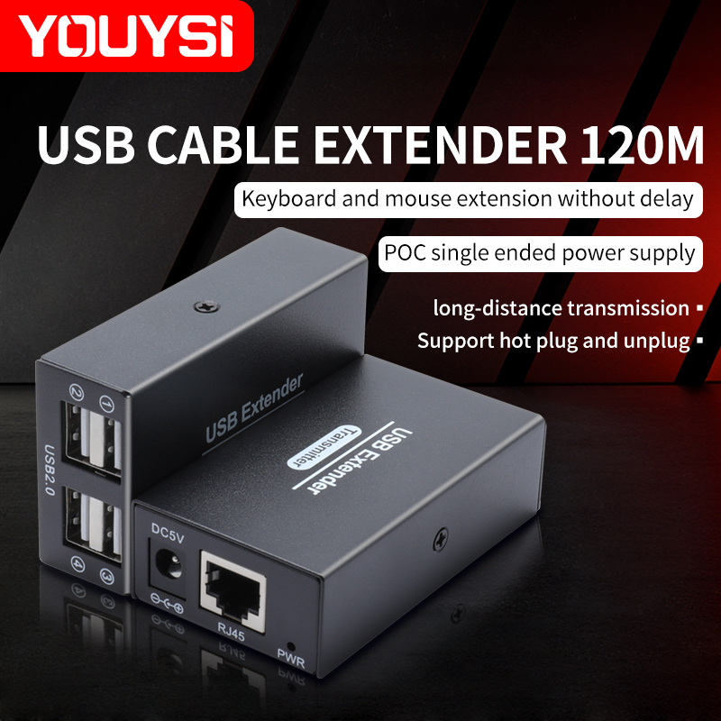120M USB2.0 Extender Over Ethe - Lan Cable Gaming 评论和价格