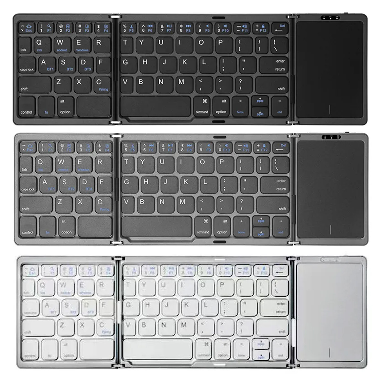 3‑Fold Bluetooth Keyboard with - Gaming Console For Ipad 评论和价格
