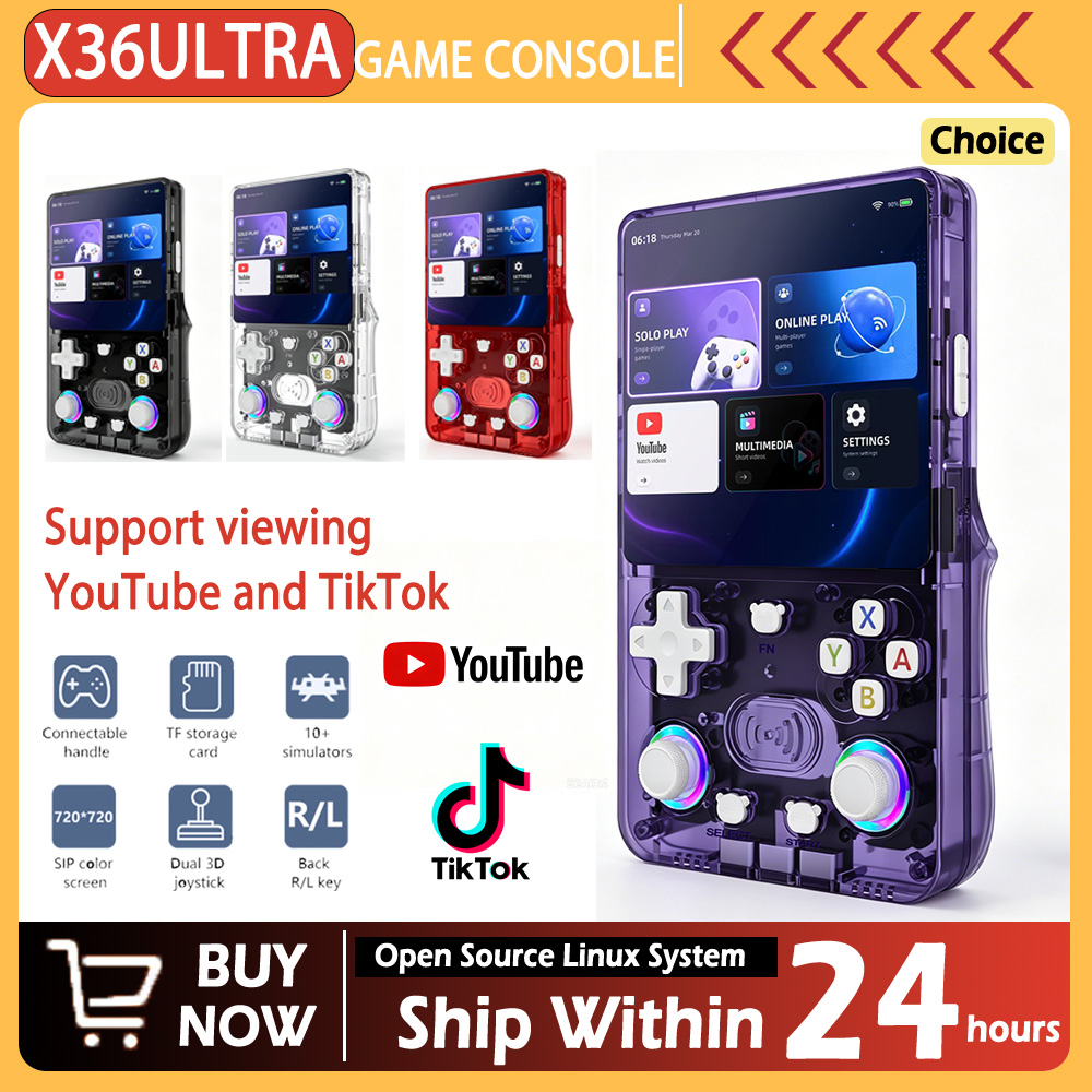 New X36 ultra retro handheld g - Gaming Console Youtube 评论和价格