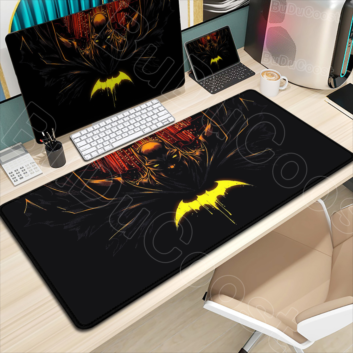 B-Batman Mouse Pad HD Large Ga - Gaming Console Portable Pc 评论和价格