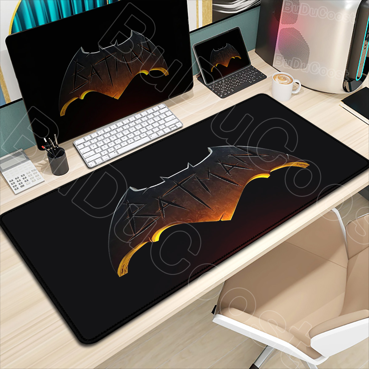 B-Batman Mouse Pad HD Large Ga - Gaming Console Portable Pc 评论和价格