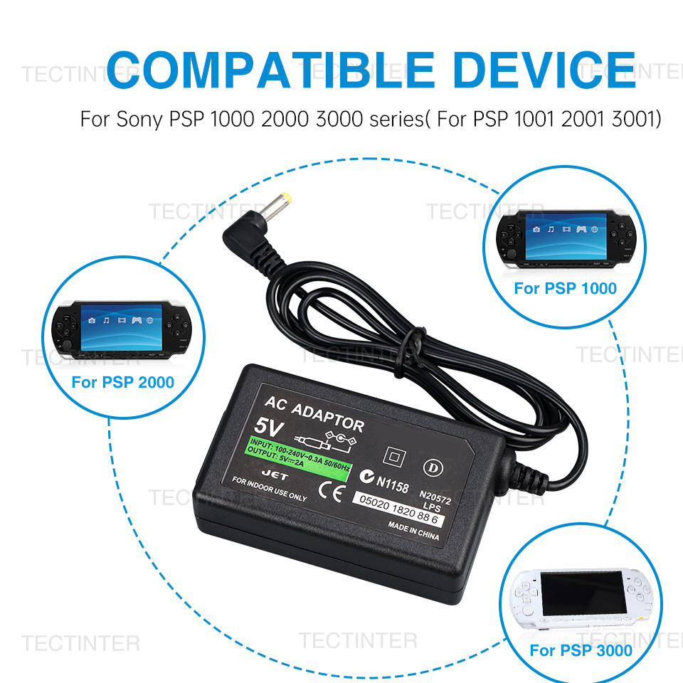 AC Adapter for PSP Series Cons - Gaming Console Sony 评论和价格