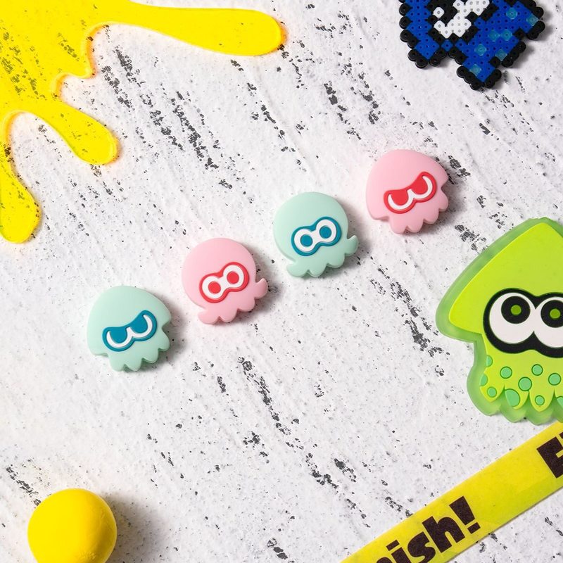 Thumb Grip Caps Splatoon Squid - Thumb Grip Joystick 评论和价格