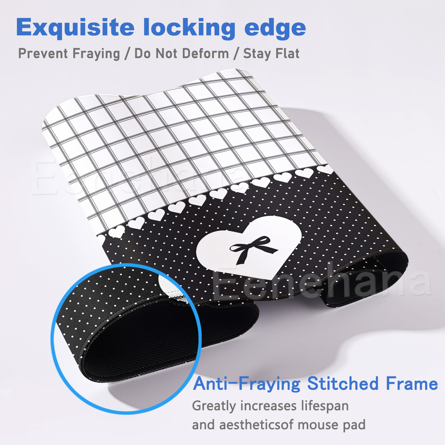 Mouse Pad Ins Large Gaming Bow - Gaming Console Portable Pc 评论和价格