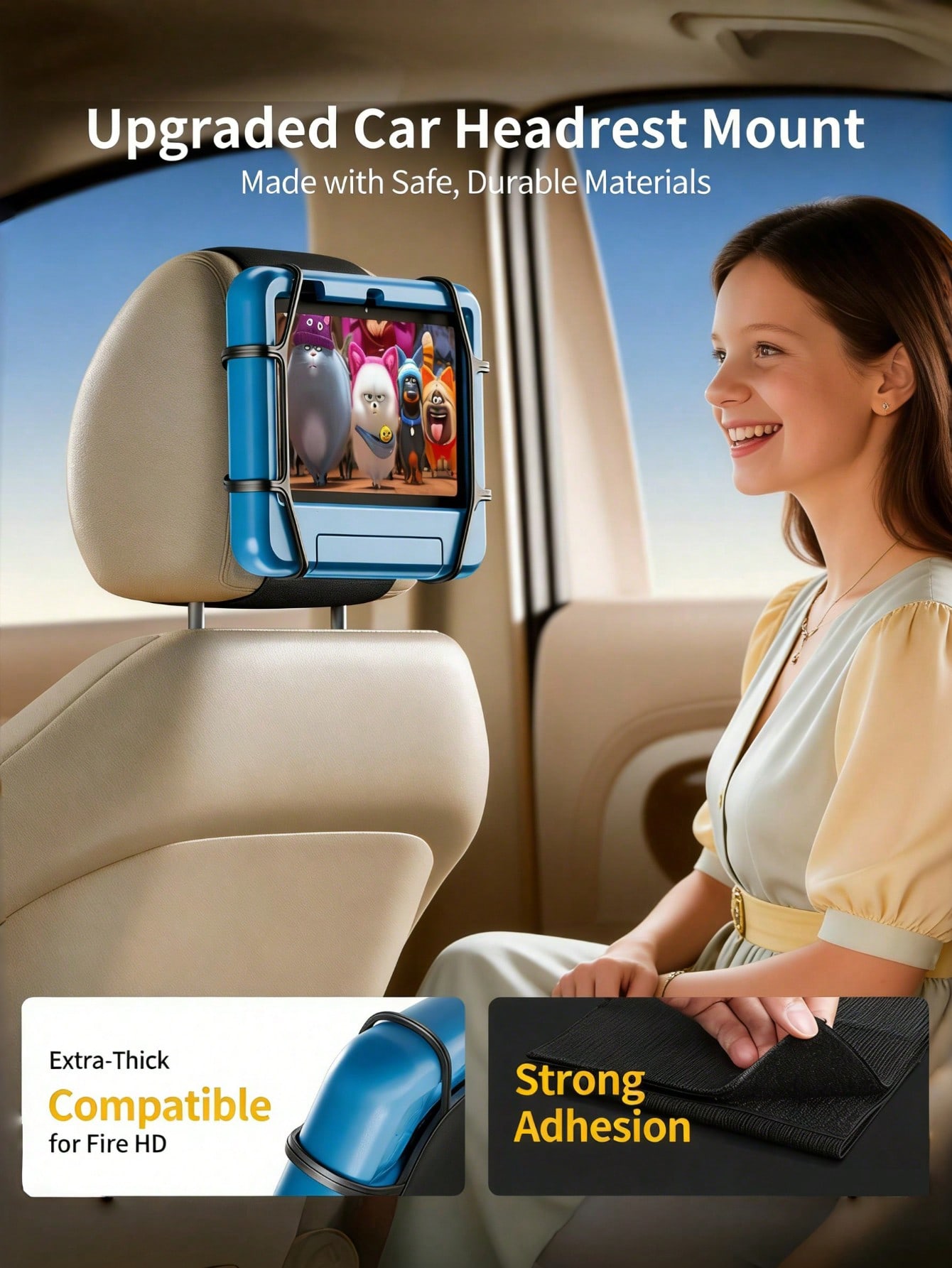 Car Headrest Tablet Holder – 3 - Gaming Console For Ipad 评论和价格