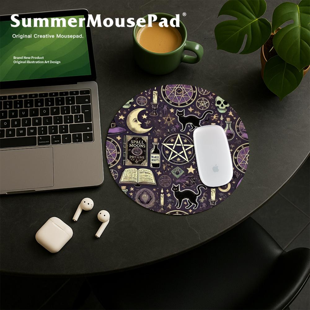 Witches Cat Moon Tarot Round G - Gaming Console Portable Pc 评论和价格