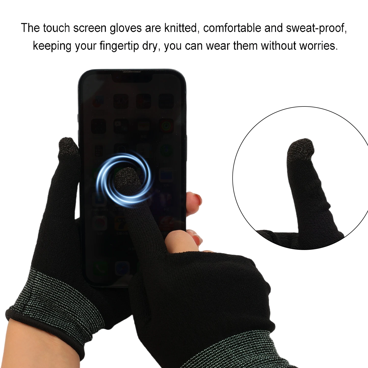 Finger Thumb Sleeve Gloves Bre - Gaming Console For Ipad 评论和价格