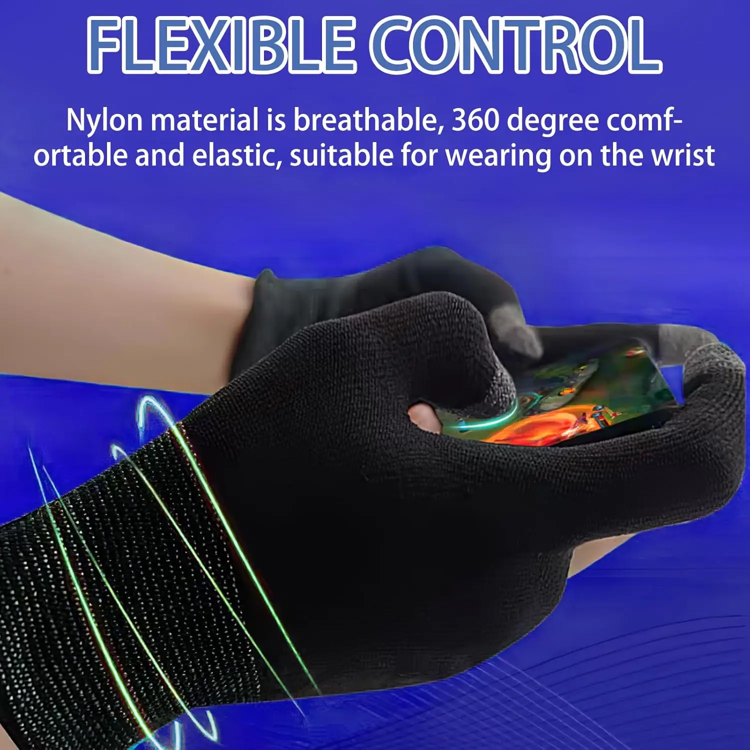 Finger Thumb Sleeve Gloves Bre - Gaming Console For Ipad 评论和价格