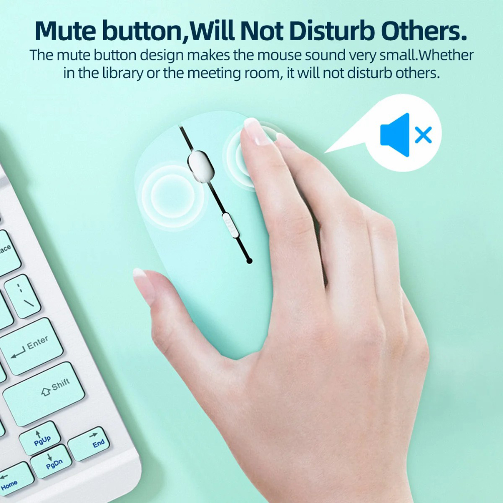 Silent Bluetooth Mouse Ultra-T - Gaming Console For Ipad 评论和价格