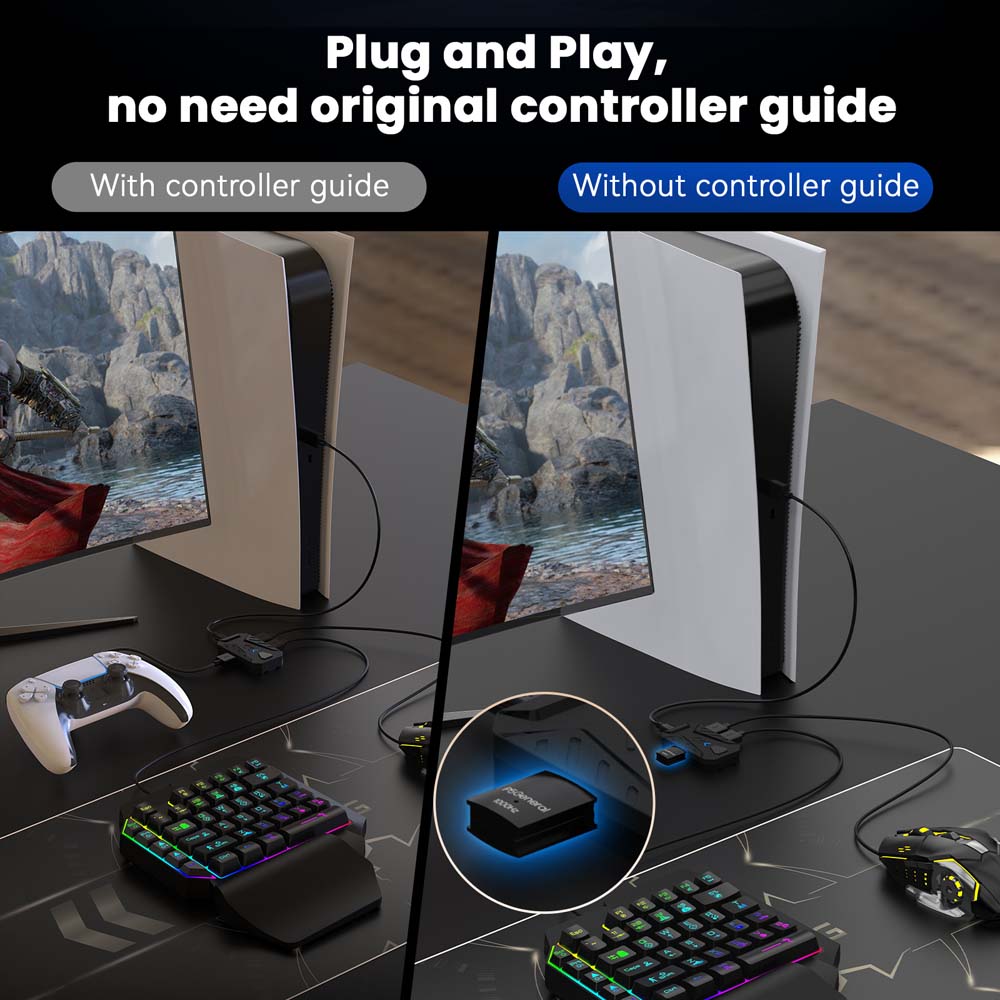 for PS5 Gaming Keyboard Mouse  - Gaming Console Controller 评论和价格