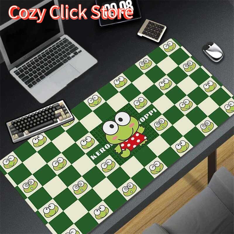 Kawaii Green Frog Mouse Pad La - Gaming Console Portable Pc 评论和价格