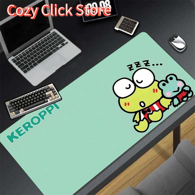 Kawaii Green Frog Mouse Pad La - Gaming Console Portable Pc 评论和价格