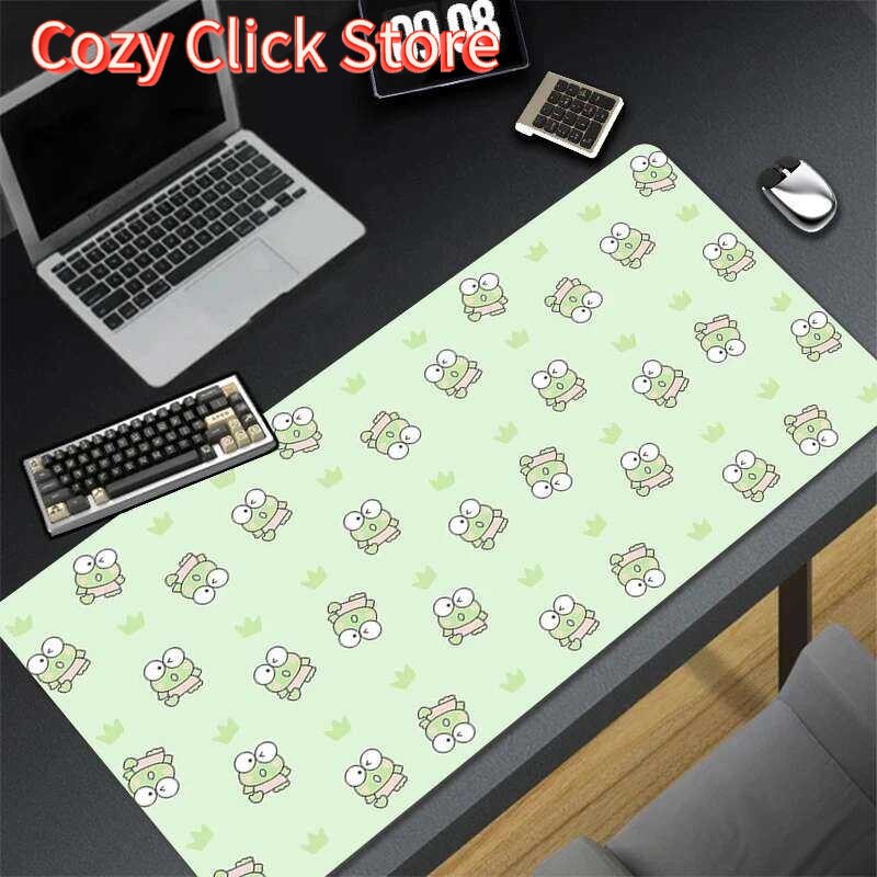Kawaii Green Frog Mouse Pad La - Gaming Console Portable Pc 评论和价格
