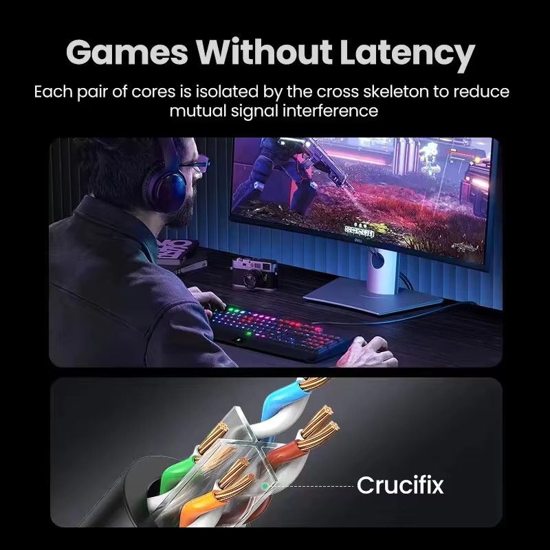 Cat 6 Ethernet Cable LAN Netwo - Lan Cable Gaming 评论和价格