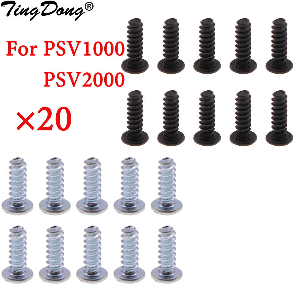TingDong 20pcs Screws Set Repl - Gaming Console Sony 评论和价格