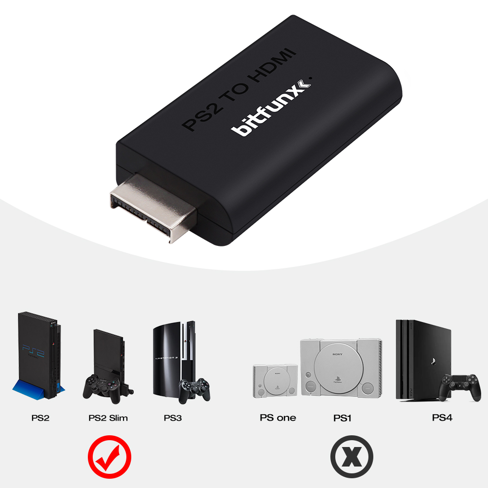 BitFunx PS2 YPBPR To HDMI™ Con - Gaming Console Sony 评论和价格