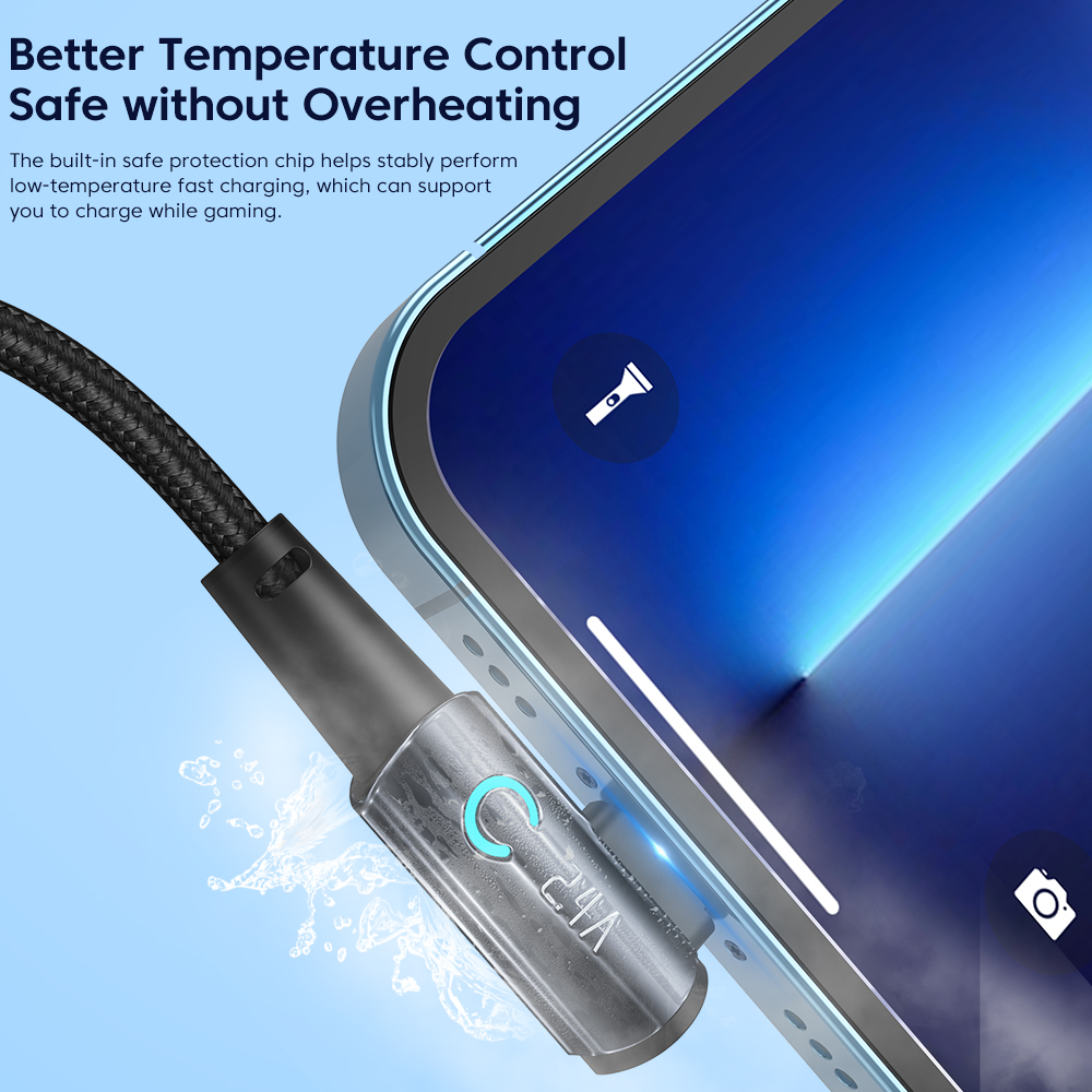 Toocki 90 Degree USB Cable for - Gaming Console For Ipad 评论和价格
