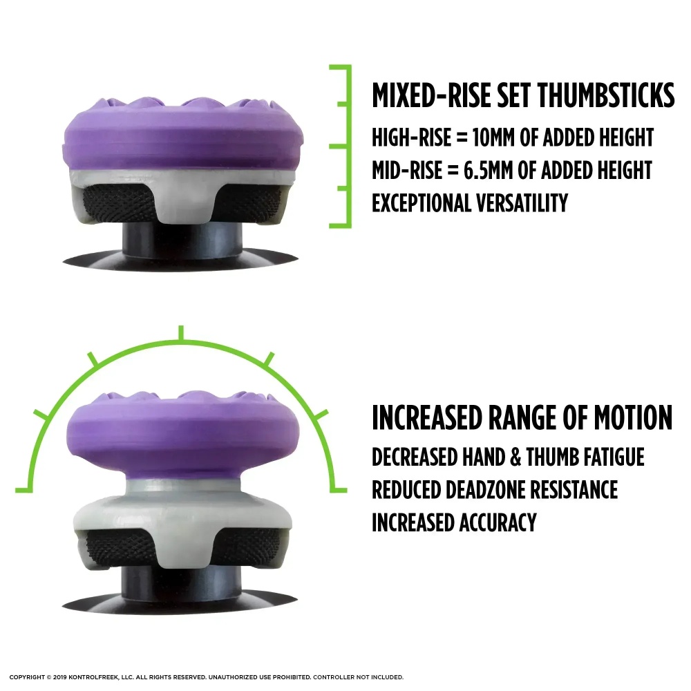 Silicone cap High-Rise Freeks  - Thumb Grip Joystick 评论和价格